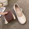 Fashion Summer Round Toe Ladies Footwear Mary Jane Women's Flat Shoes 2025 Low Price Comfortable Fashion Elegant Dress Shoe Wholesale