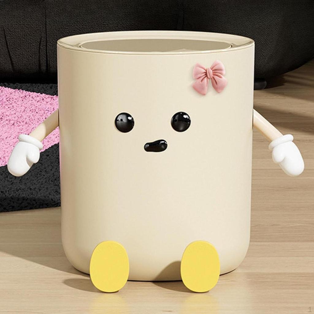 Очаровательная мусорная корзина для мусора Портативная Креативная Современная Практичная для Дома