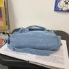 Portable Denim Bag Women's Shoulder Bag Student Crossbody Bag Tote Hand Bag