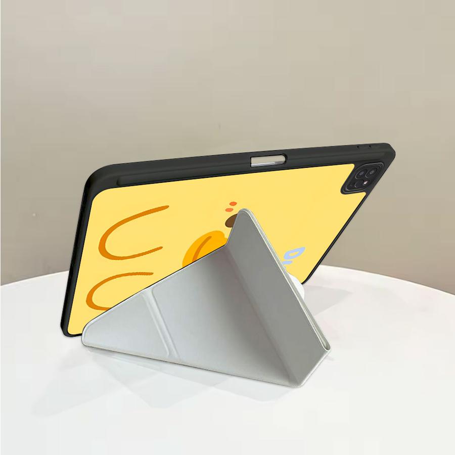 Чехол-подставка Чехол для планшета Для iPad Air 4 5 M3 M2 1 2 M4 11 дюймов Mini 6 7 Pro 2025 Pro 11-го 10-го 9-го 8-го 7-го 12,9 дюйма Желтый