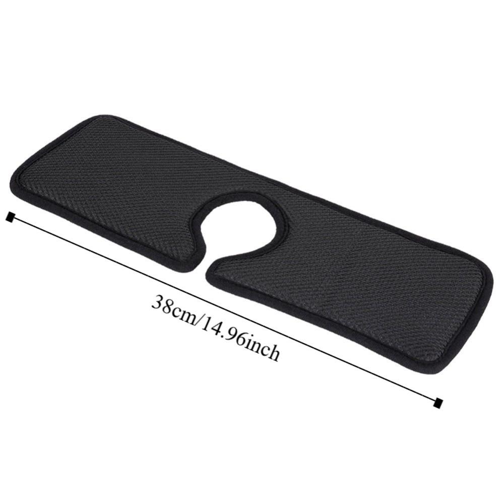 Wraparound Design Faucet Splash Catcher Microfiber Countertop Protector Bathroom Use