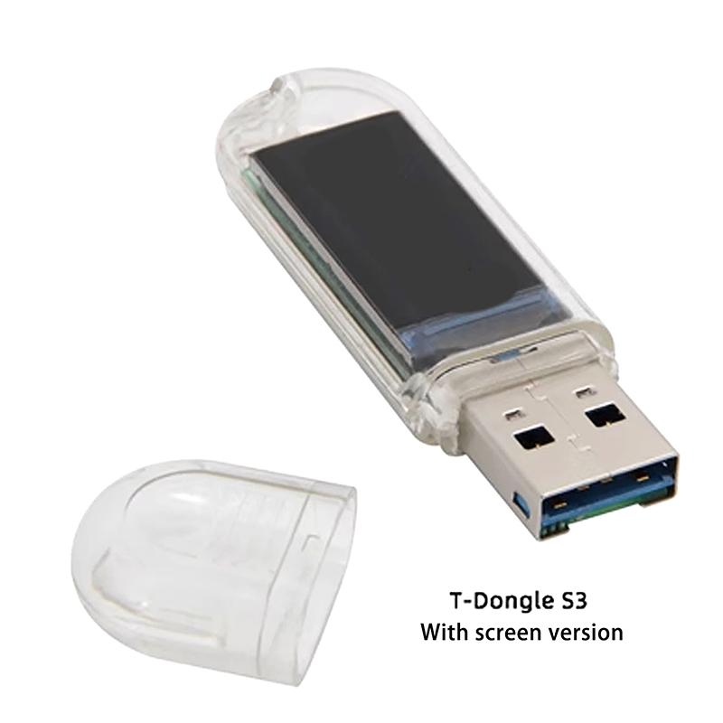 T-Dongle-S3 Esp32-S3 макетная плата с донгл-экраном 0,96 дюйма St7735 ЖК-дисплей поддержка Wi-Fi Bluetooth Tf карта