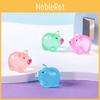 Cute Luminous Pig Resin Figurine For Miniature Garden And Desktop Decor
