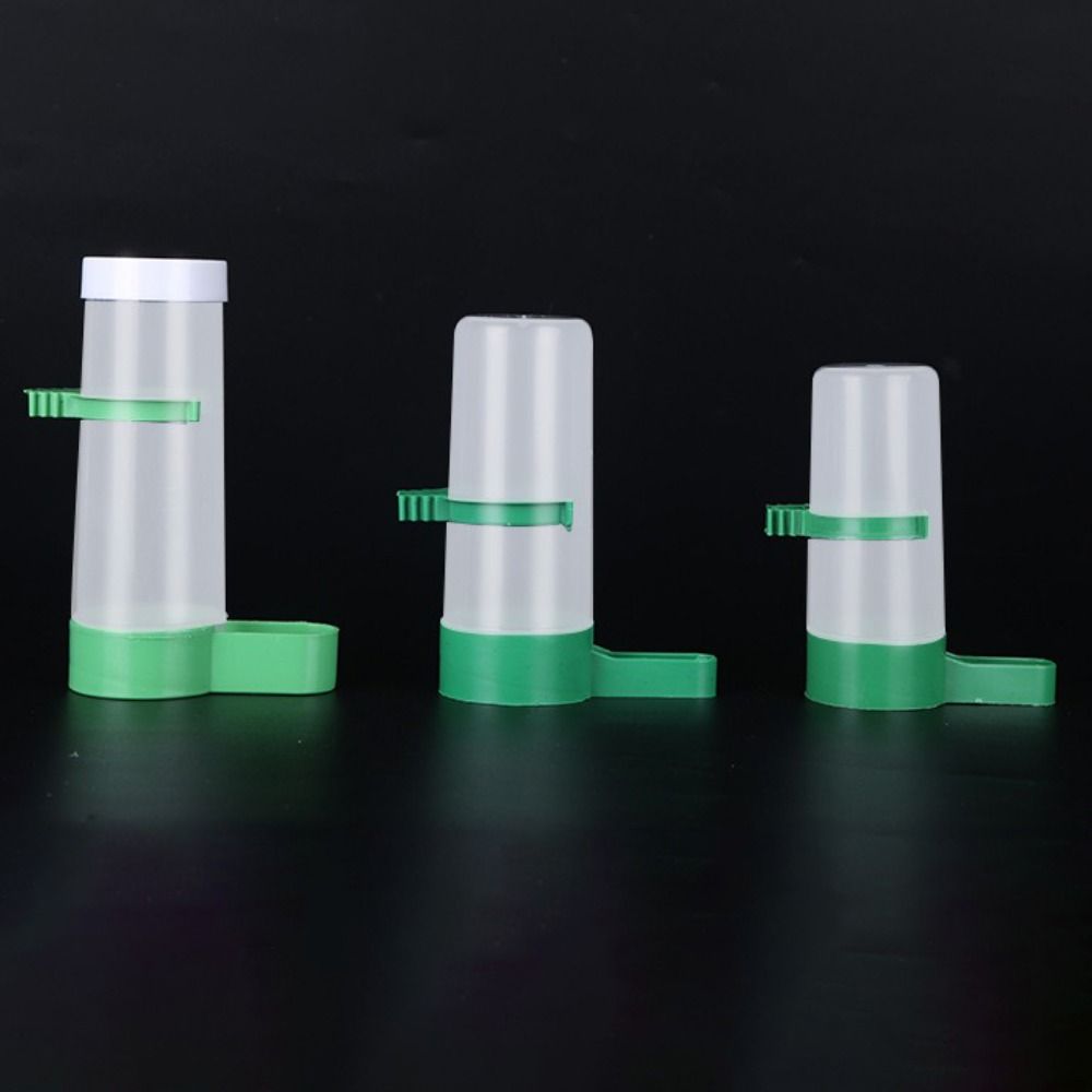 Plastic Bird Automatic Drinker Anti-Spill Parrots Feeder Waterer Bird Water Dispenser Parrots