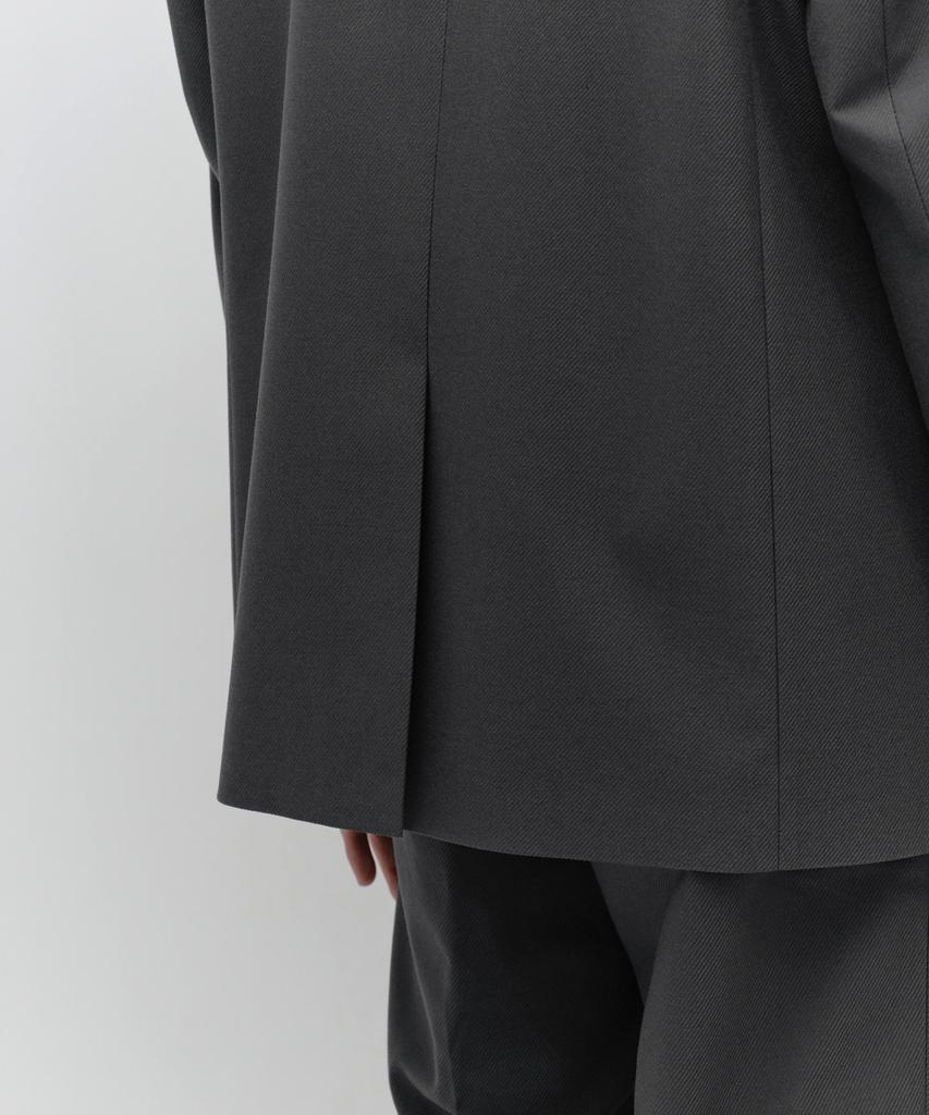 MUSINSA STANDARD Whipcord Relaxed Basic Blazer [Gray]