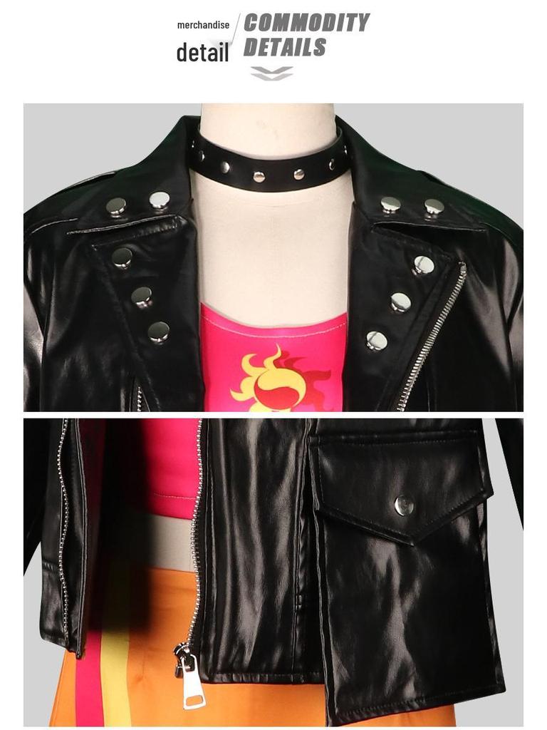 Костюм для косплея Sunset Shimmer My Little Pony - Аниме сценический наряд девушки из Понивилля (Европейский и американский стиль)