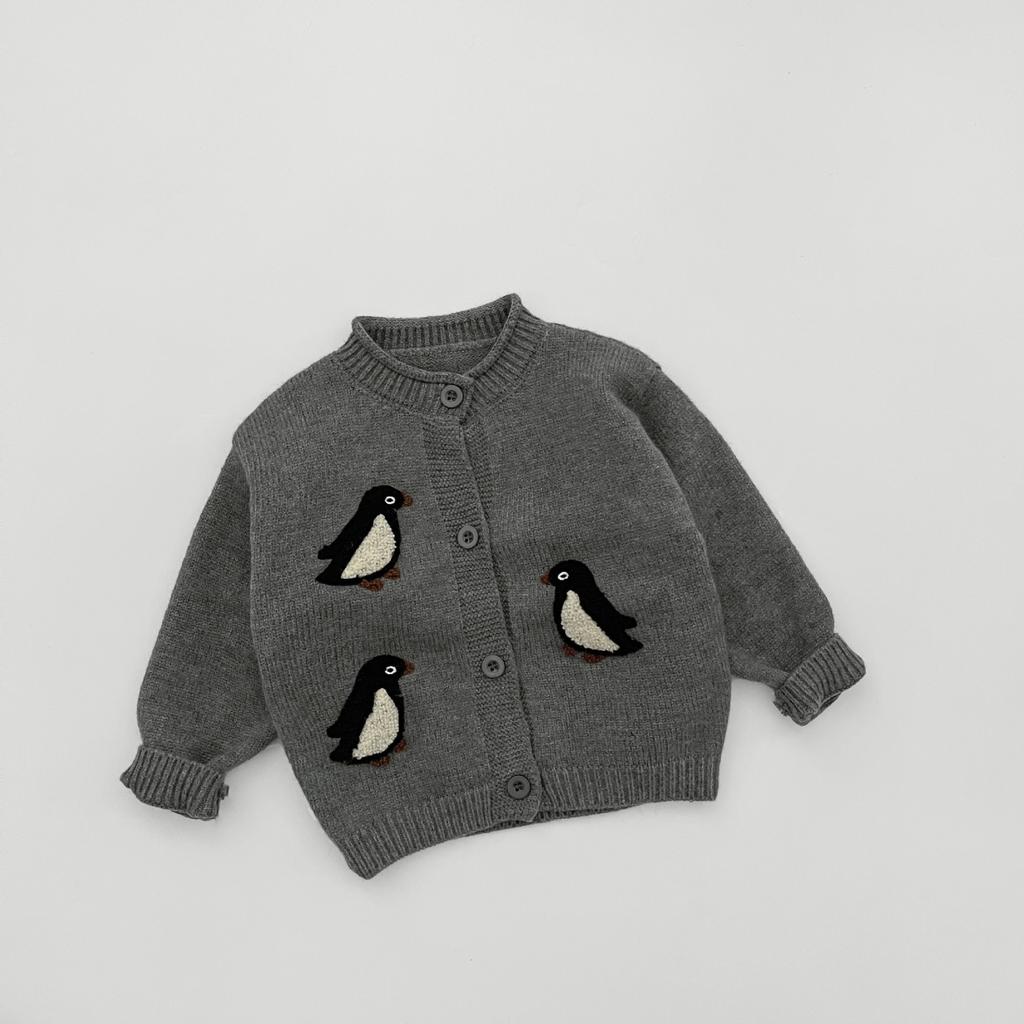 Baby Winter Sweater Korean Baby Boy Embroidered Knitted Cardigan Autumn And Winter Handsome Children'S Jacket