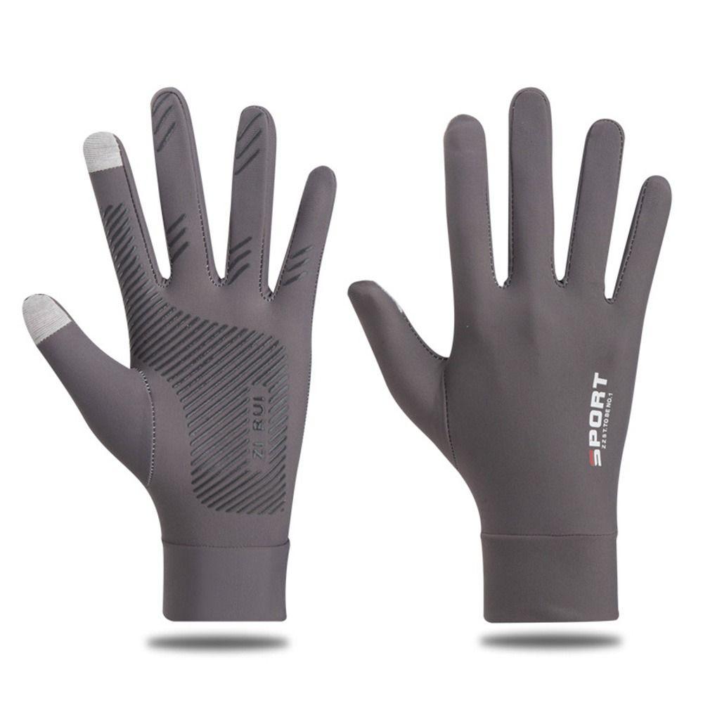 Thin Sunscreen Gloves UV Protection Anti-UV Mittens Summer Sun Protection Gloves Sports