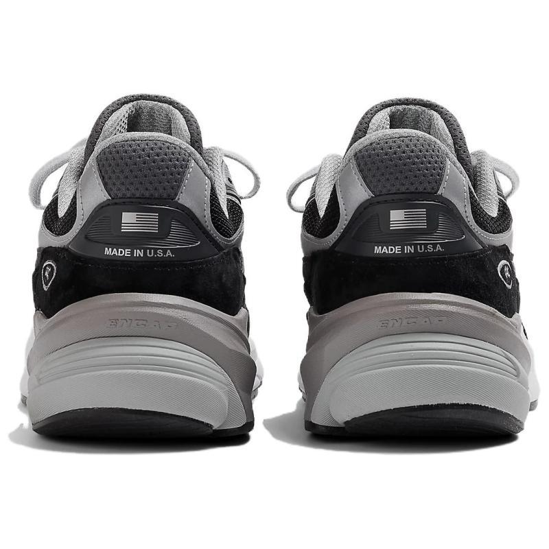 New Balance 990v6 Сделано в США Черные Серые Белые Кроссовки M990BK6