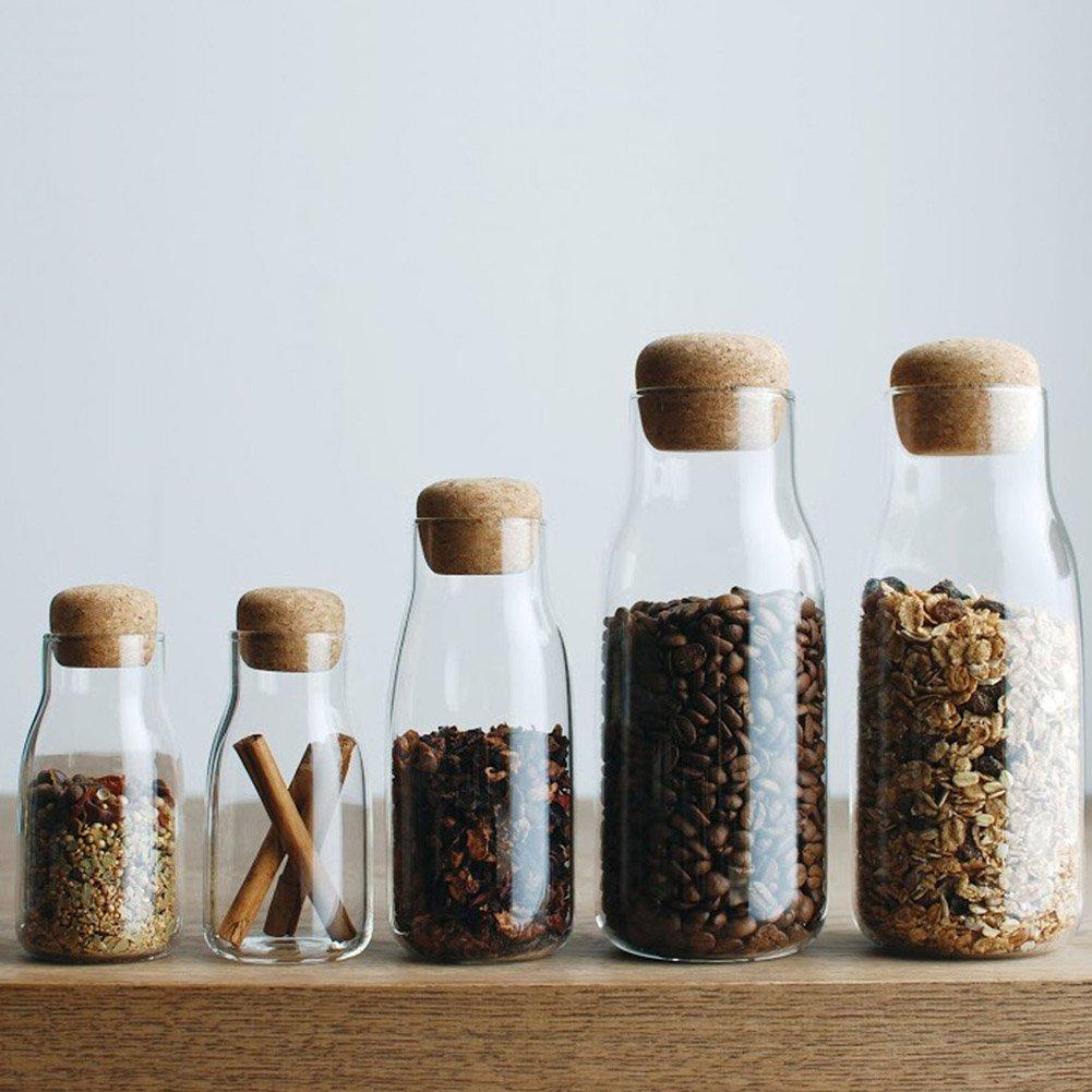 KINTO Bottle 27680 Canister, 150ml, Heat-Resistant Glass,