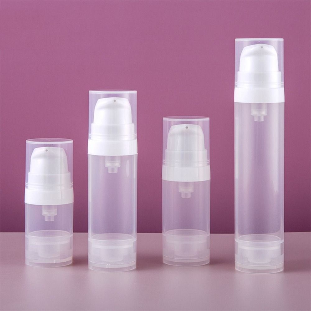 Toiletries Refillable Bottles Cosmetic Container Vacuum Pump Bottles Airless Lotion Bottle