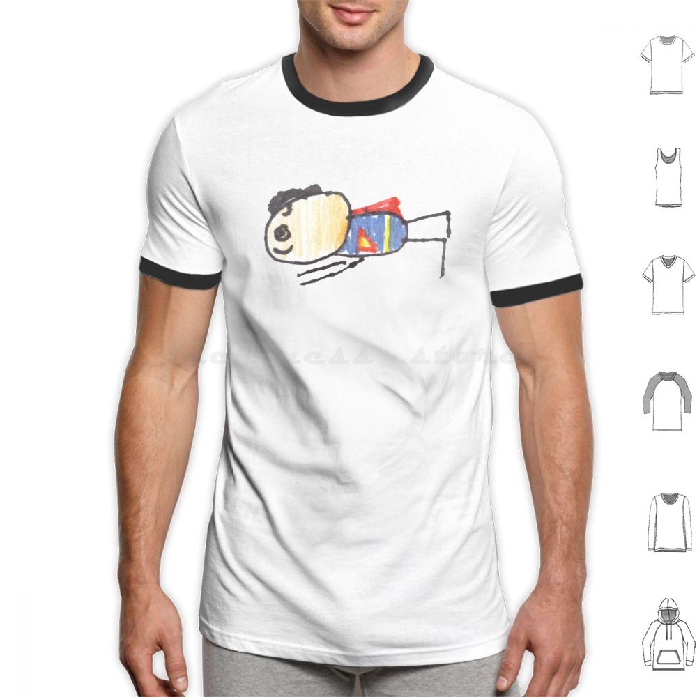 Silas Rocket Superhero 4 T Shirt Big Size 100 Cotton Silasrocket Silas Rocket Superhero Flying Kid Character