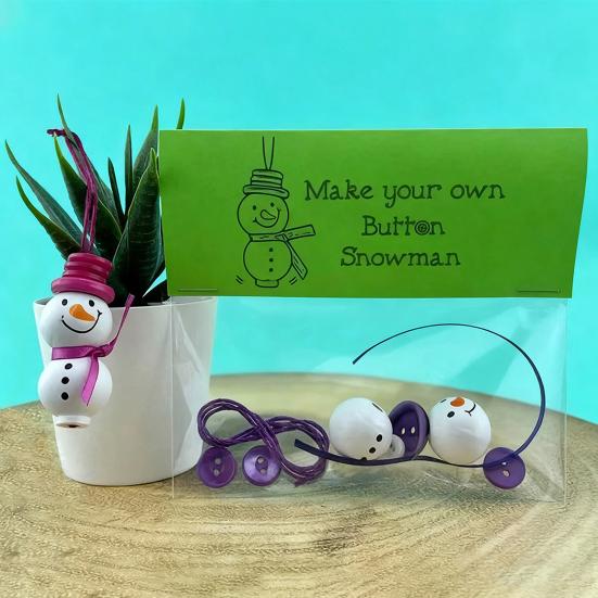 Набор для изготовления рождественского украшения из пуговиц своими руками, набор для изготовления украшений из рождественских пуговиц, собранные вручную снеговик/Санта/ангел, поделки из пуговиц для подвесного декора на рождественскую елку