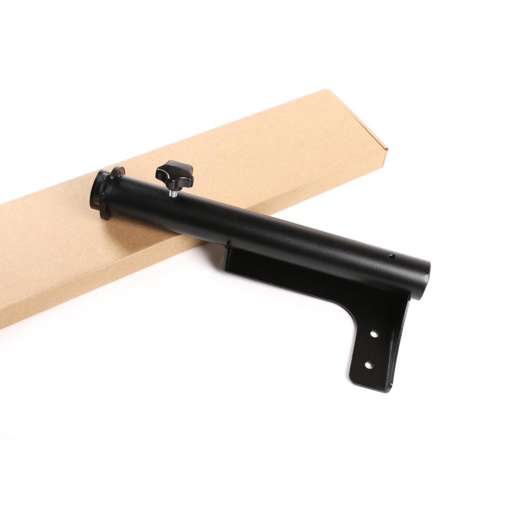 Для Land Rover Defender 90 110 130 2004-18 алюминиевый сплав черный флагшток задней двери монтажный кронштейн для антенны автомобиля