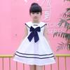 YUBAOBEI Летние платья для девочек-подростков, одежда для маленьких девочек-подростков, детское хлопковое платье с бантом, платье для девочек в консервативном стиле, детская одежда