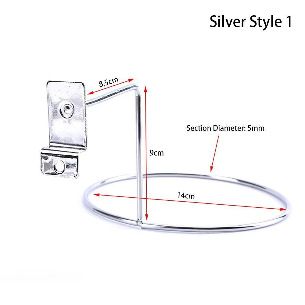 1Pcs Storage Display Cap Holder Rack Wall Mounted Helmet Hanger Durable Hat Bracket