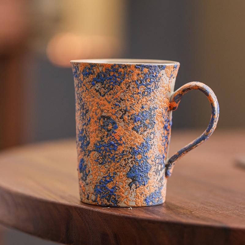 Керамическая кофейная чашка в скандинавском стиле, для послеобеденного чая, для американского латте, для латте, чашка-цветок, креативная кружка, бытовая чашка