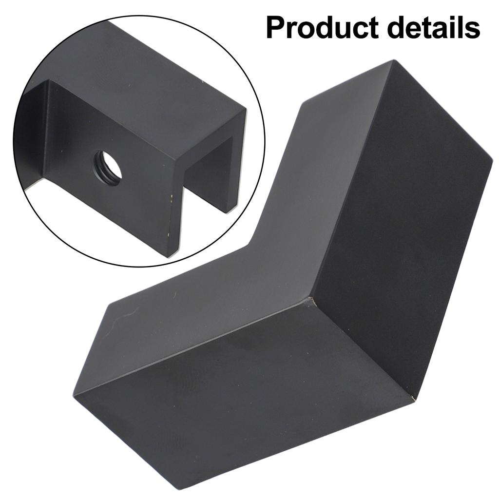 Угловой зажим 90 градусов Аксессуар Квадратный зажим для стекла Матовая латунь Держатель для стекла Угловая опора 90 градусов Компактный размер