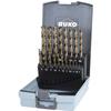 RUKO 215214RO HSSE-Co 5 Set of Drill Bits for Metal 19 Pieces DIN 338 Cylindrical Shank 1 Set