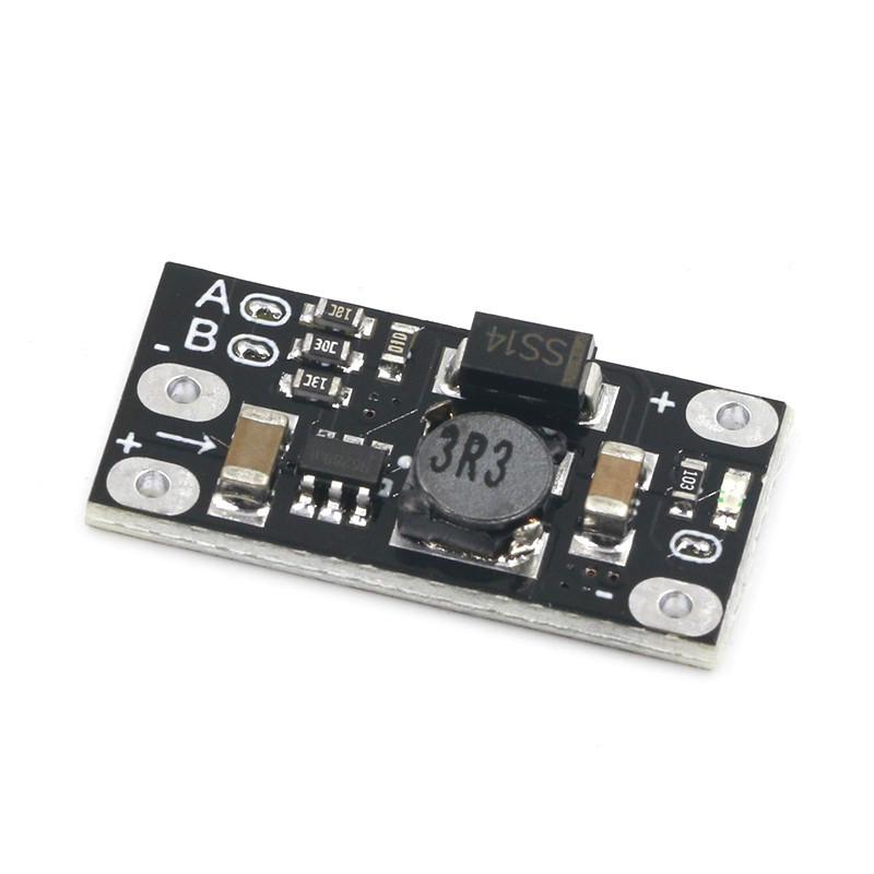 Мини DC-DC повышающий преобразователь 3.7V в 12V регулятор напряжения модуль печатной платы можно установить 5V/ 8V/ 9V AVE
