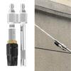 Tip M5 Twist Nozzle Pressure Washer Long Reach Soap Nozzle Adjustable Spray Stainless Steel 1000-4050Psi for Replacement