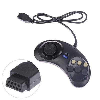 Классический проводной игровой контроллер Joypad Handle с 6 кнопками для Sega Md2 Mega Drive