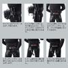 MAZUME MZ×AIMS Поясная сумка мокрого типа MZBK-328-01 Черная