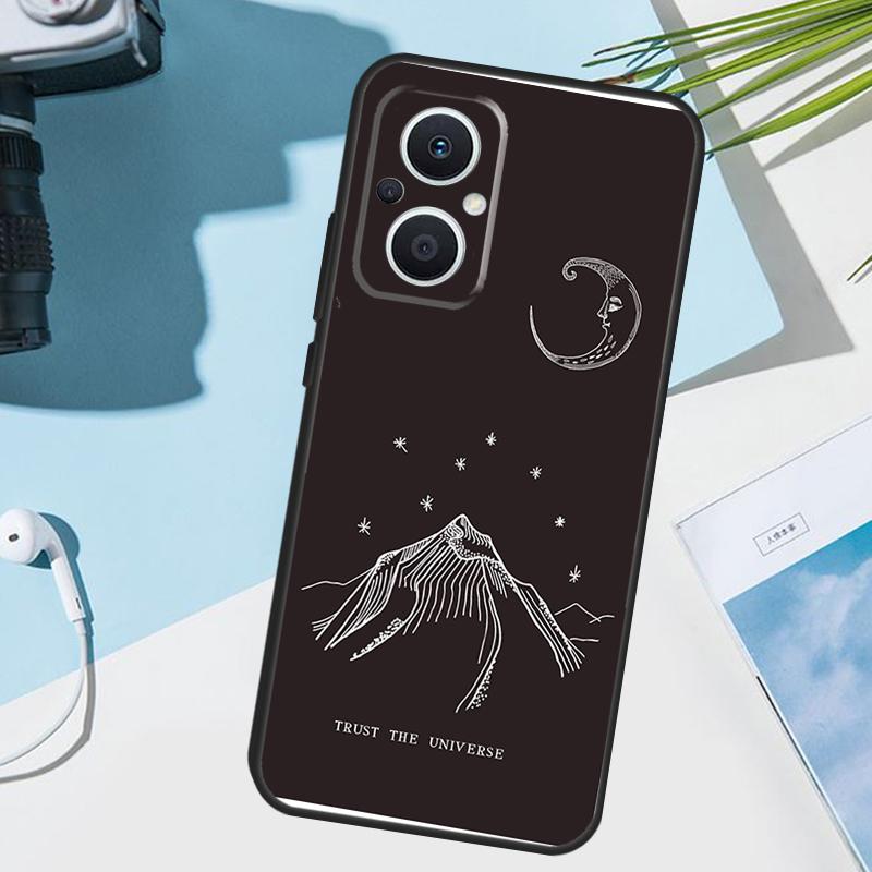 Лунное Полнолуние Колдовской Таинственный Тотем Чехол Для OPPO Reno 14 F 13F 12F 11F 10 11 12 13 Pro 7 8 Lite Чехол OPPO Find X9 X5 X6 X8 Pro