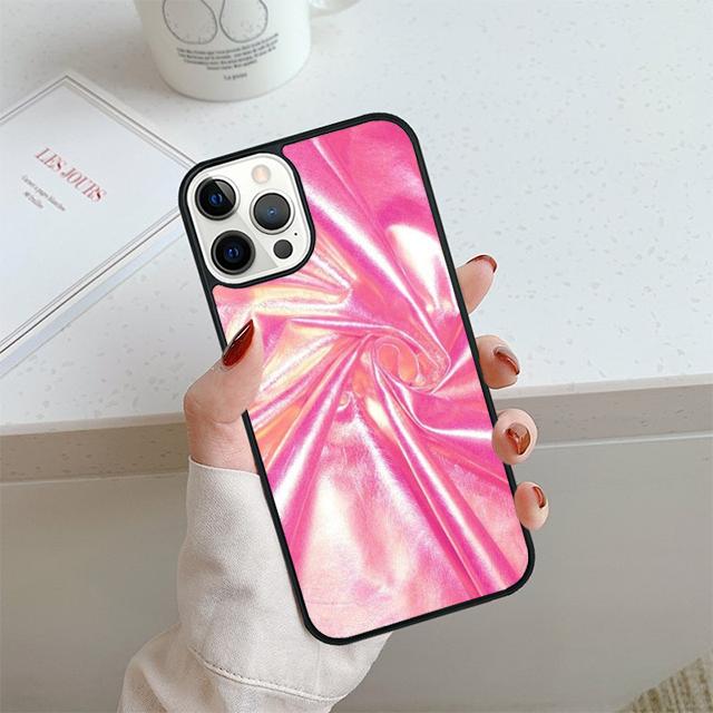 Переливающийся голографический арт чехол для телефона для iPhone 17 Air 14 15 16 13 12 Чехол для Apple Pro Max 6S Plus Coque