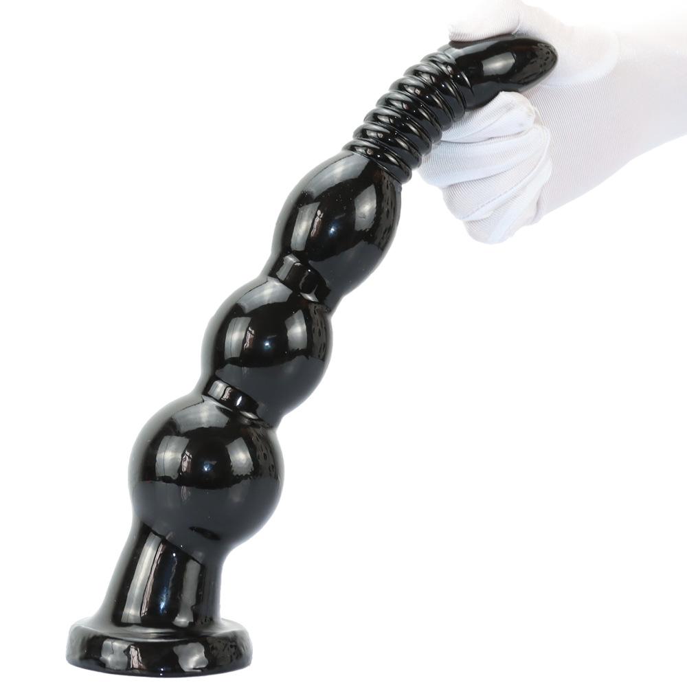 Анальные бусы-пробка трех размеров - Уличная SM-игрушка для стимуляции ануса