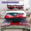 Ac Milan Bedding Set Breathable Duvet Cover With Pillowcases Home Decoration Birthday Gift