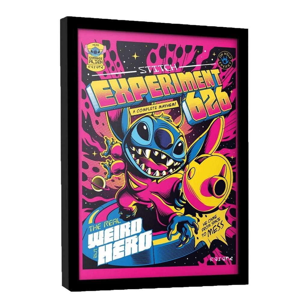 Lilo & Stitch Комикс 4 Рамочный постер