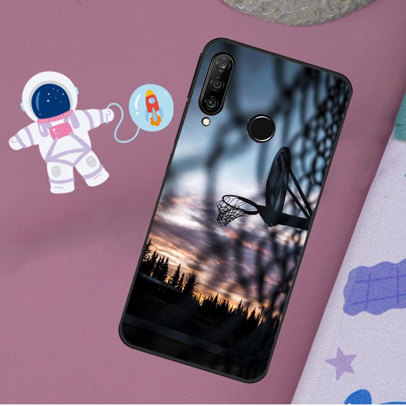 Чехол Баскетбольный для Huawei Nova 11i 7i 8i 12i 12s Y73 Y70 Y90 Y60 Y72 Y61 Y91 9 10 SE P40 Lite P30 Pro