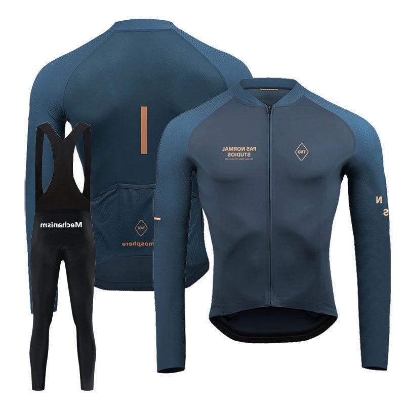 Long Sleeve Cycling Suit Spring and Autumn Quick-drying Breathable Road Suit Mountain Bike Suit Children's Roller Skating Suit