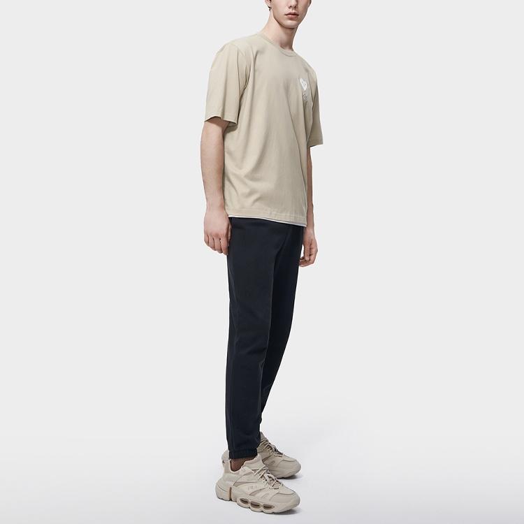 FILA SS23 T Shirt Unisex Antler Khaki F11U319101F-DK