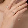 Mcel 14K Ella 0.1 Carat Lab-Drawn Diamond Eternity Ring