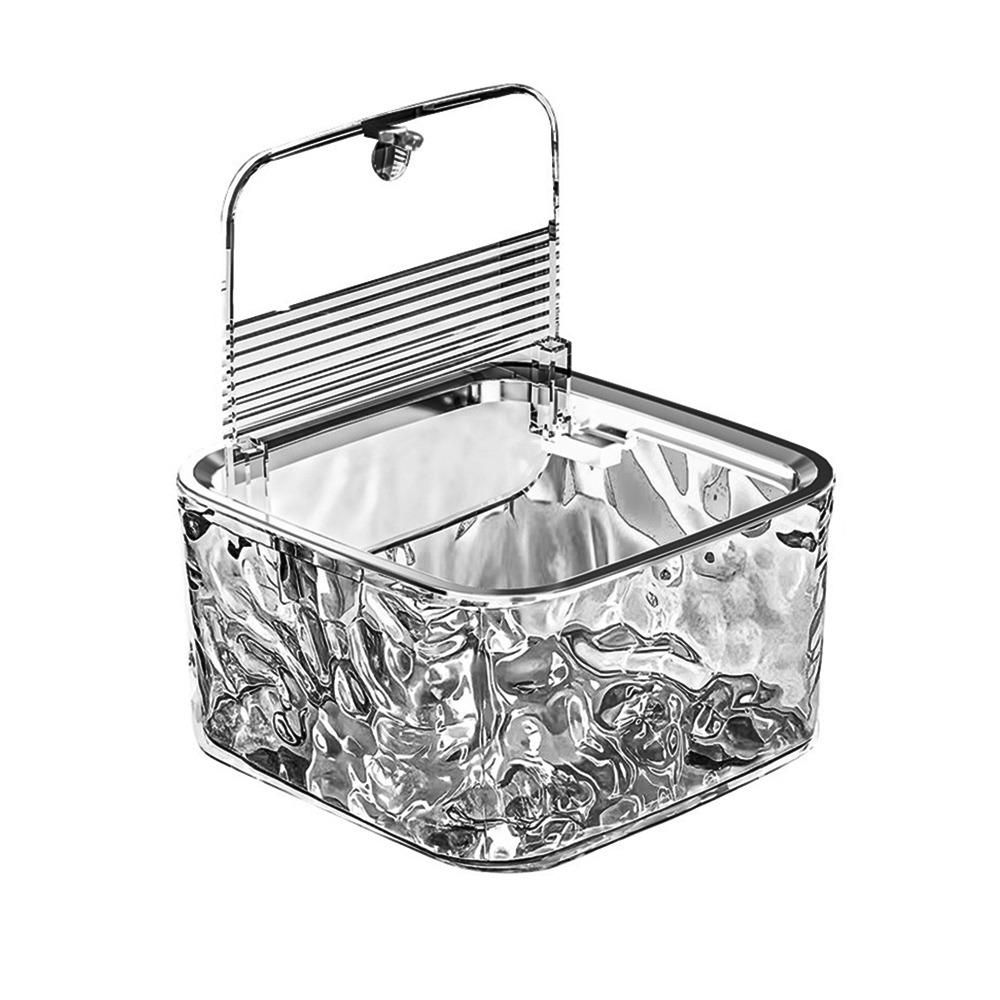 Push-type Jewelry Box Large Capacity Desktop Trash Can for Headband Bows Cotton Swab Organization