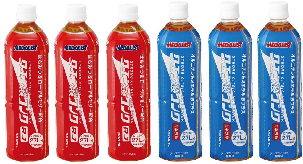 Medalist Citric Acid Conch RJ 900mL Conch Mineral 900mL 3 Bottles Each Set of 6 Bottles Total +