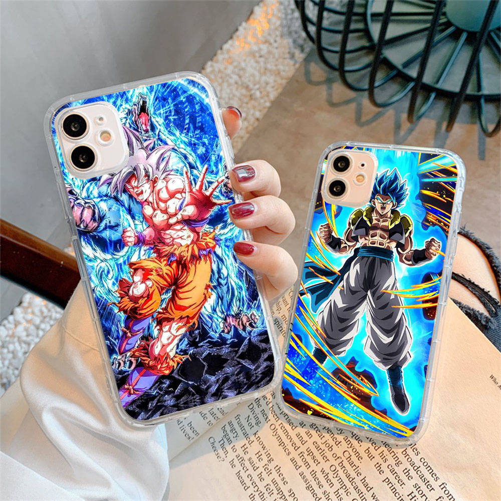 Чехол для Samsung A04 A14 A23 A34 A54 M23 M33 M52 M53 Realme 10 9 C30S C35 C55 VIVO Y02S Y21 Y51 X80 Pro Прозрачный чехол WI71 Dragon Ball Anime