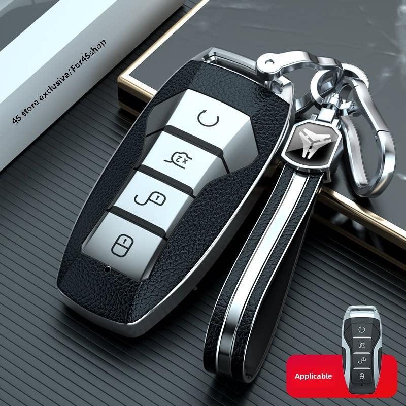 Чехол для ключей для BYD Han EV, Song Pro, Tang DMI, Song Plus DMI, Song Max, Yuan, Dolphin - Унисекс