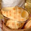 Creative Pineapple Bread Slippers Women's Summer Feet Feeling Soft Thick Sole Anti Slip Home Cool Slippers Ins