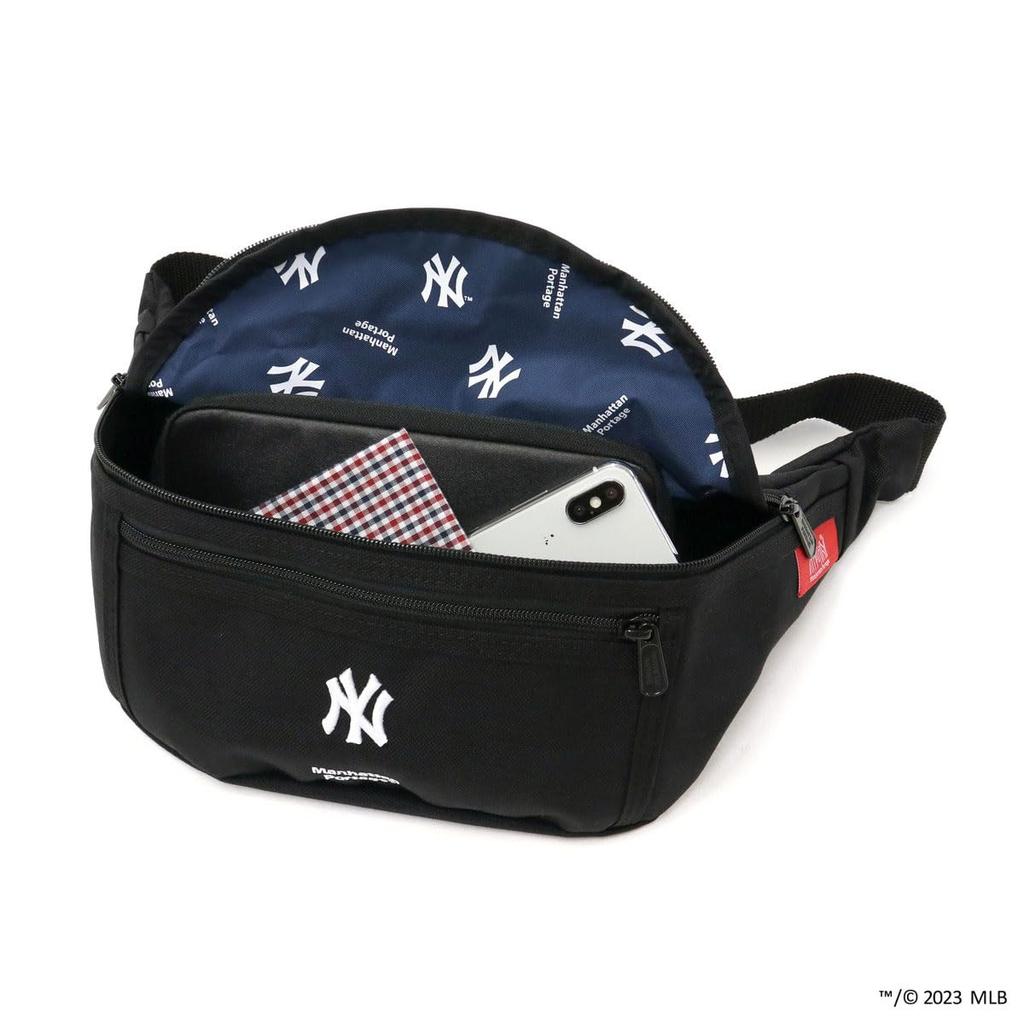 Оригинальный продукт Сумка на пояс MP1101MLBYANKEES Alleycat Сумка на пояс MLB YANKEES BLK [Manhattan Portage] [Официальный]