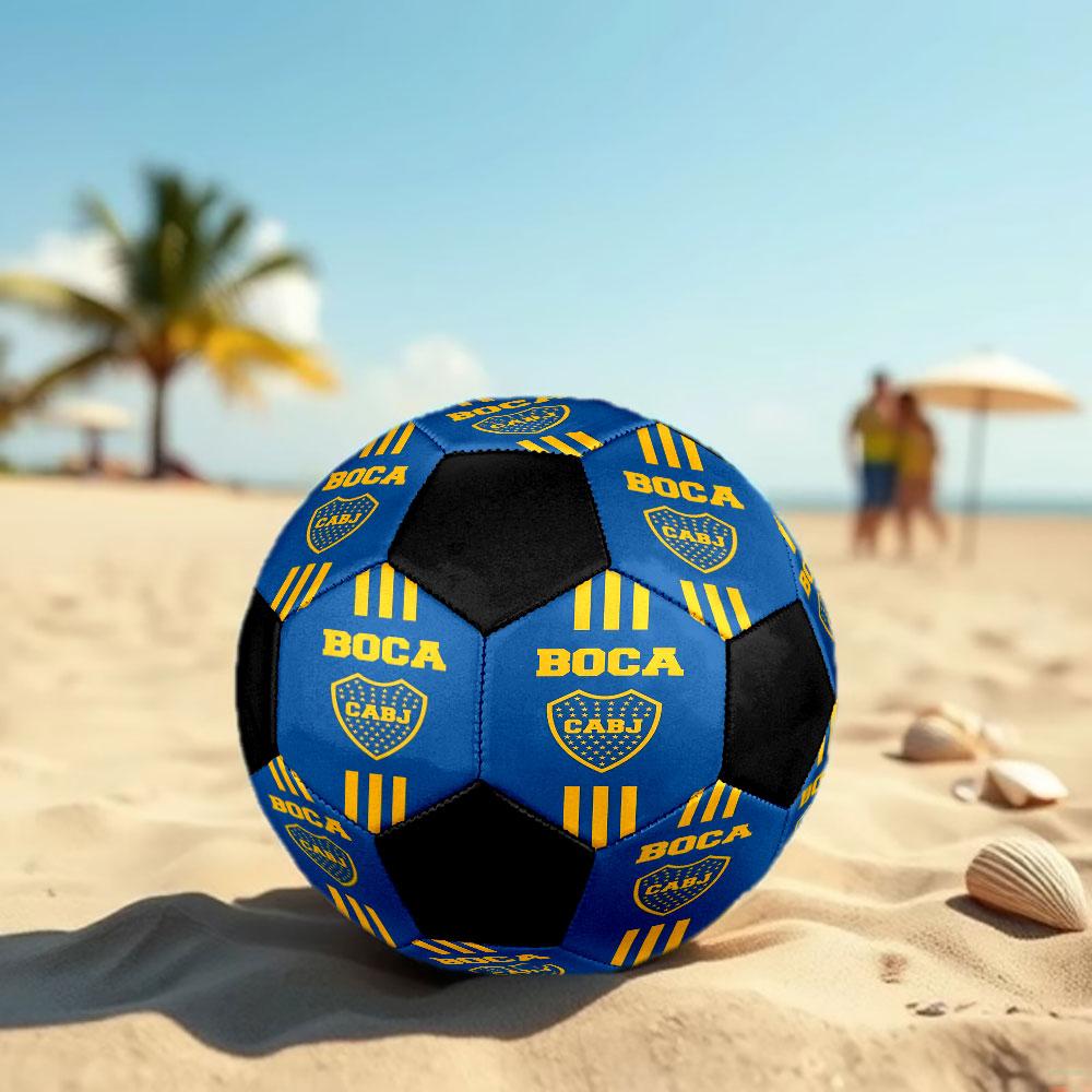 1 шт. Футбольный мяч Boca Juniors Размер 5 Мяч для мини-футбола Модный Цветной Для игры во дворе - Отличный Подарок для Спортивных Фанатов HE11