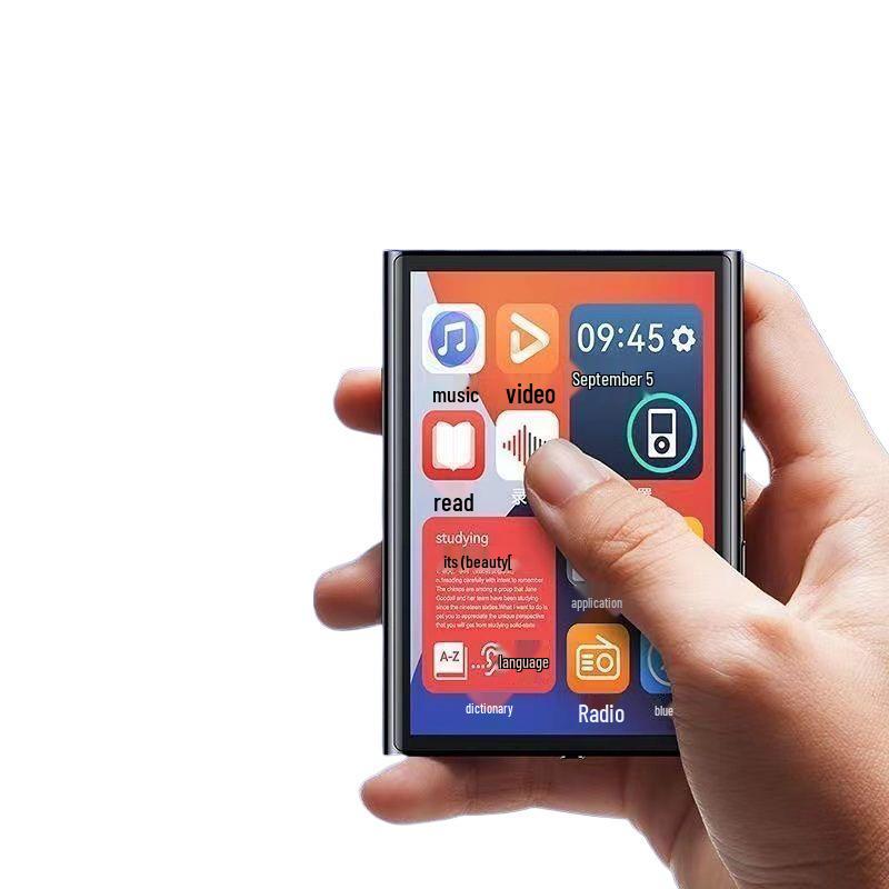 Student MP5 Touchscreen Portable Player: Read Novels, Listen To Music, Connect Via Bluetooth. Perfect for High School Students.