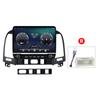 Автомобильное радио на базе Android для Hyundai Santa FE 2006-2012 с кнопочной ручкой, 10-дюймовый мультимедийный плеер, навигация, GPS, Carplay 2 + 32 ГБ