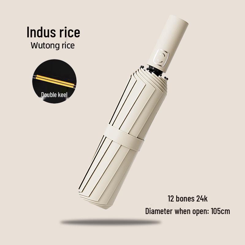 Автоматический складной зонт с 24 спицами, ветрозащитный, для мужчин, для дождя или солнца, с защитой от УФ-лучей