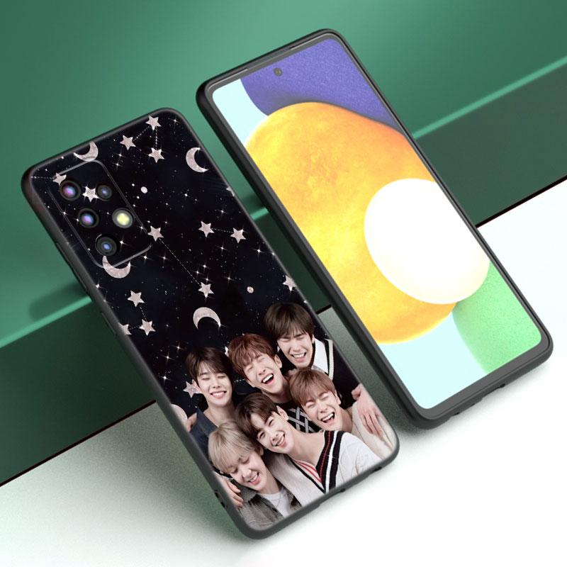 Черный чехол для телефона Astro Kpop для Samsung A13 A22 A24 A32 A23 A25 A34 A35 A52S A53 A54 A55 A73 5G A12 A14 A15 A31 A33 A50 A51 A72