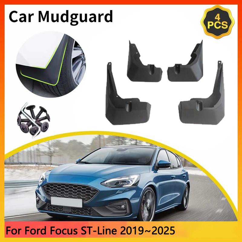 Для Ford Focus ST-Line ~2025 C519 SA ST MK4 Автомобильные Брызговики Брызговик Брызговики Защитные Кожухи Брызговики Крыло Авто Аксессуары