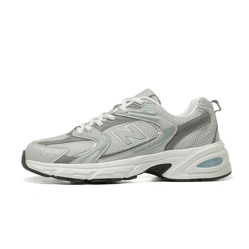Путянь оригинальная обувь New Balance модные мужские кроссовки спортивная обувь модные серебристо-серые дышащие мужские и женские туфли