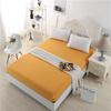 Cozy Solid Color Fitted Sheet Set Ideal For Enhancing Bedroom Comfort And Style